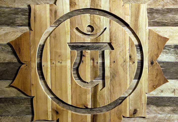 TEV17-38 tev design wood heart chakra